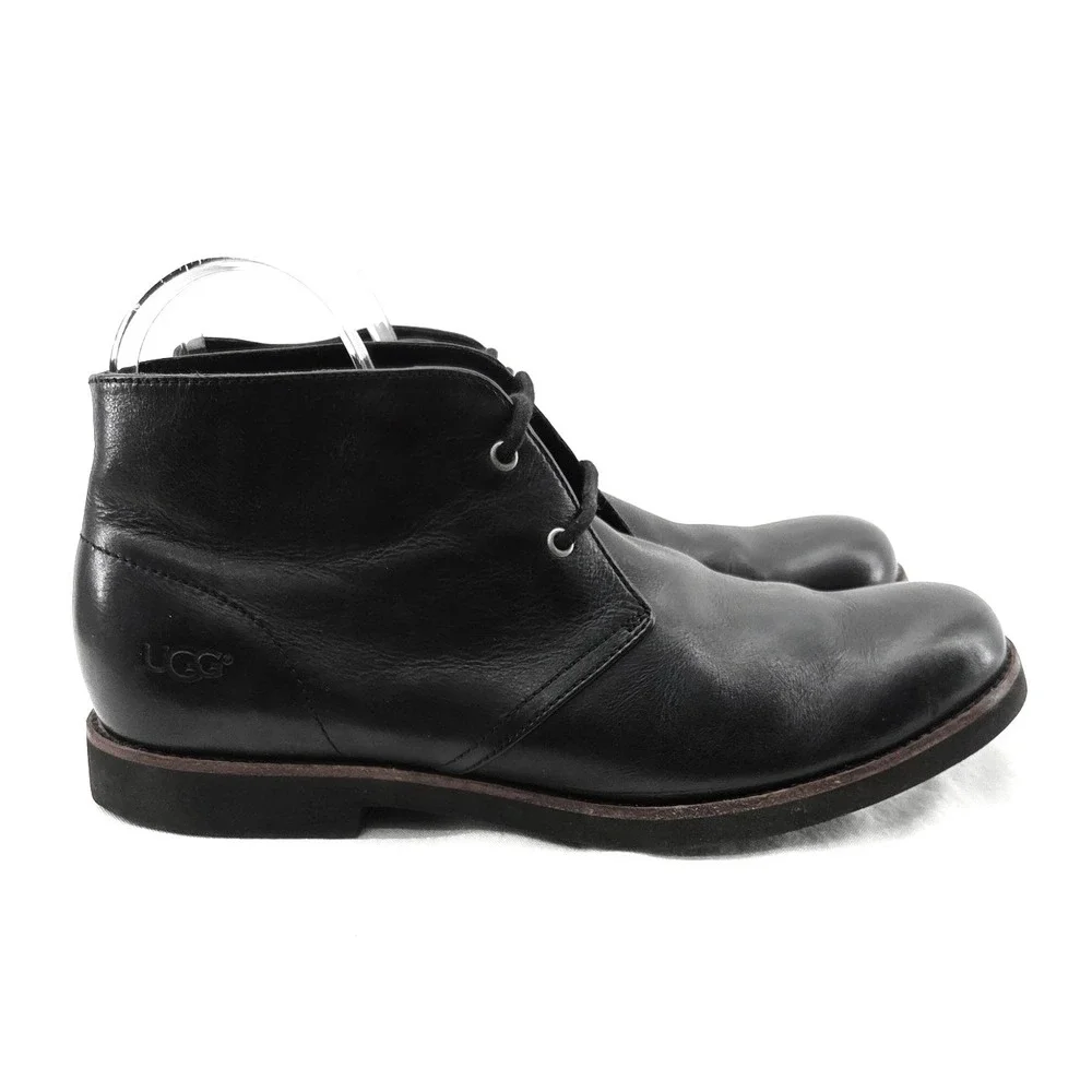 UGG Men's Dagmann Chukka Black Boots‎ - Size 11.5